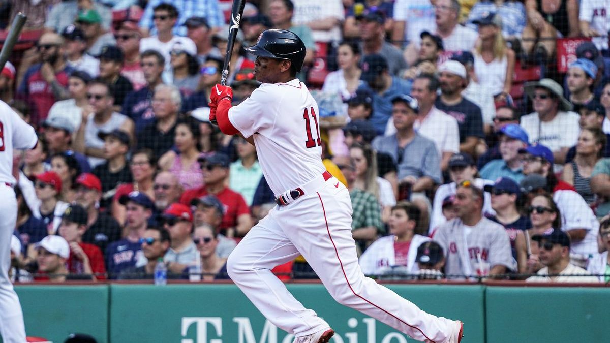 Boston Red Sox third baseman Rafael Devers