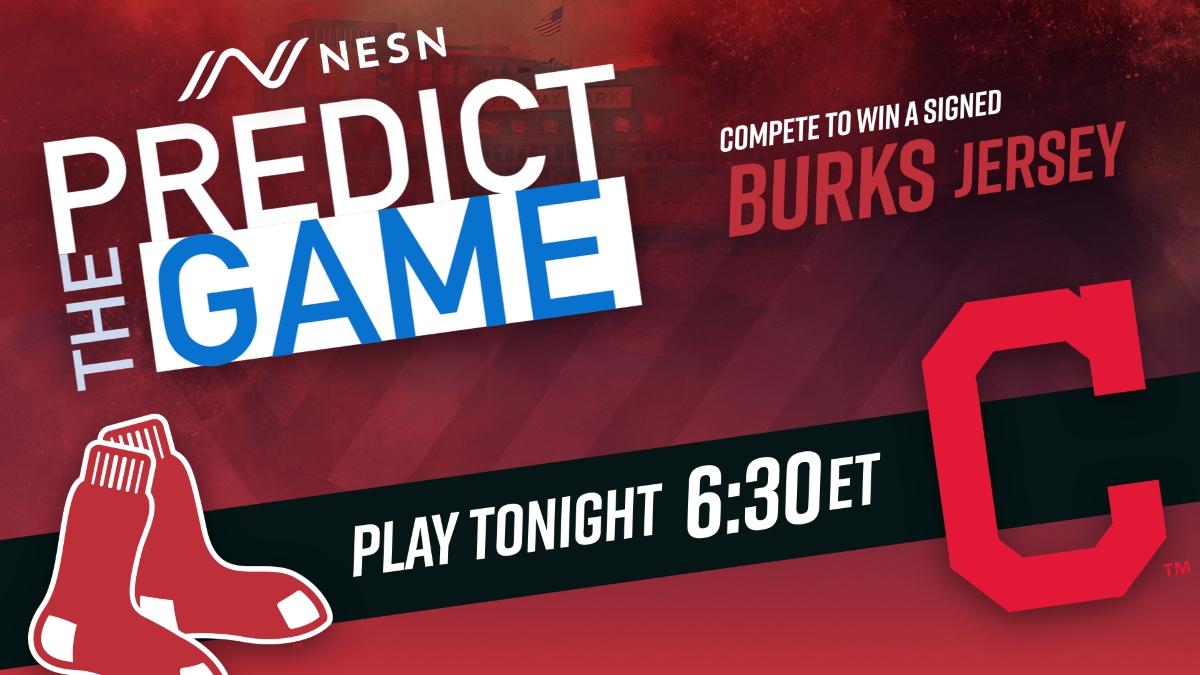 Red Sox vs. Indians "Predict The Game"