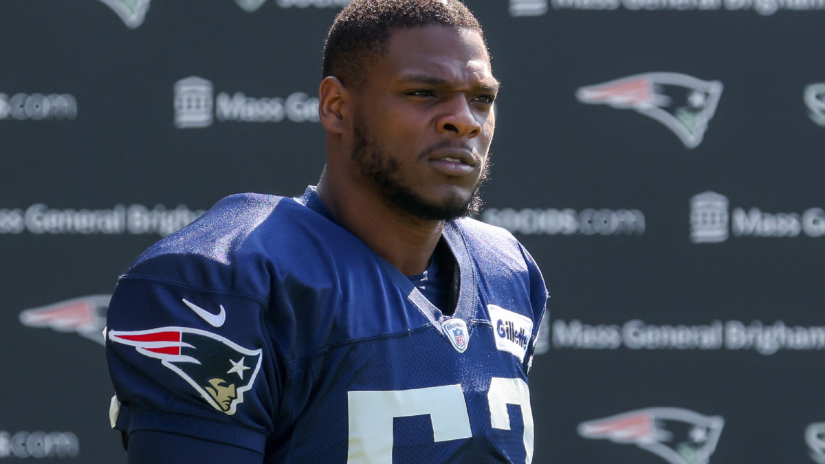 New England Patriots linebacker Ronnie Perkins