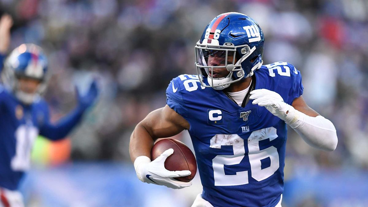 New York Giants running back Saquon Barkley