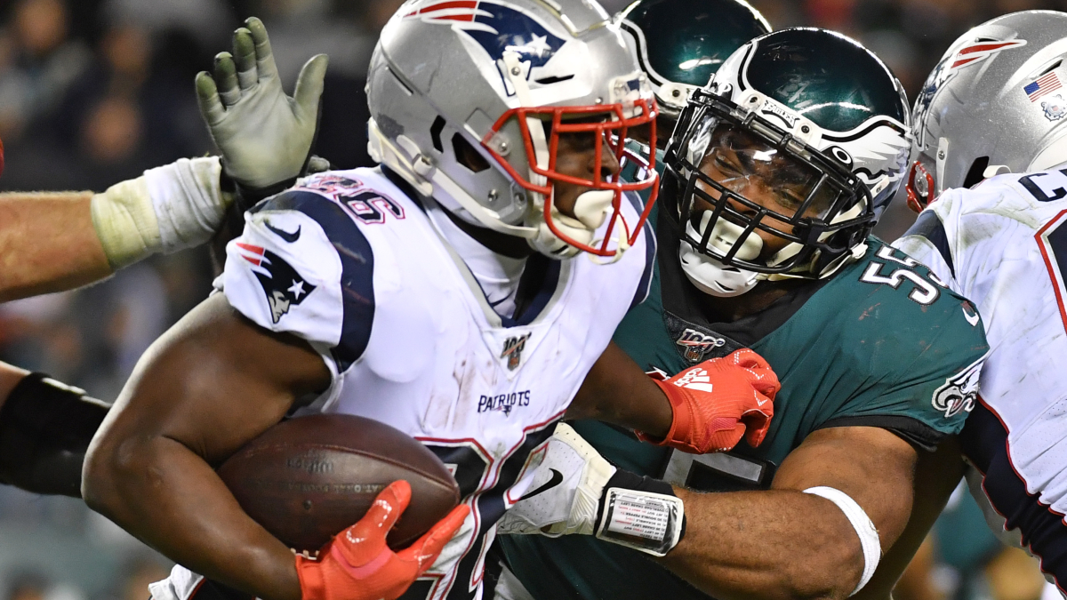 New England Patriots running back Sony Michel