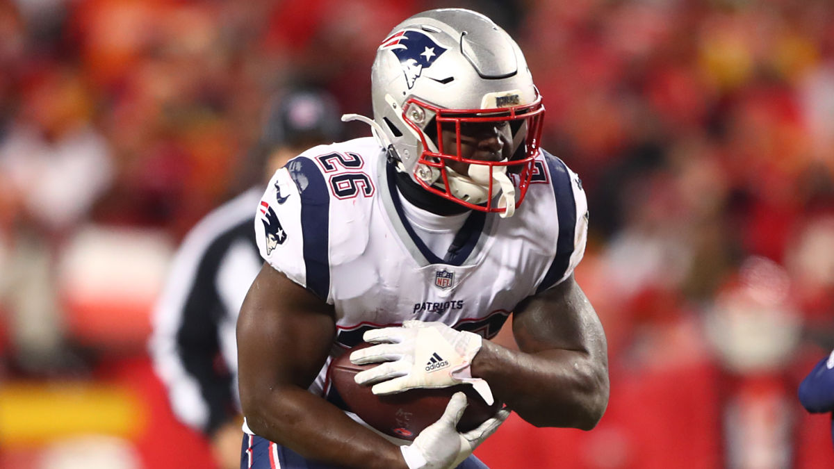 Los Angeles Rams running back Sony Michel