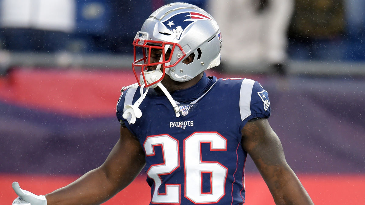 Los Angeles Rams running back Sony Michel