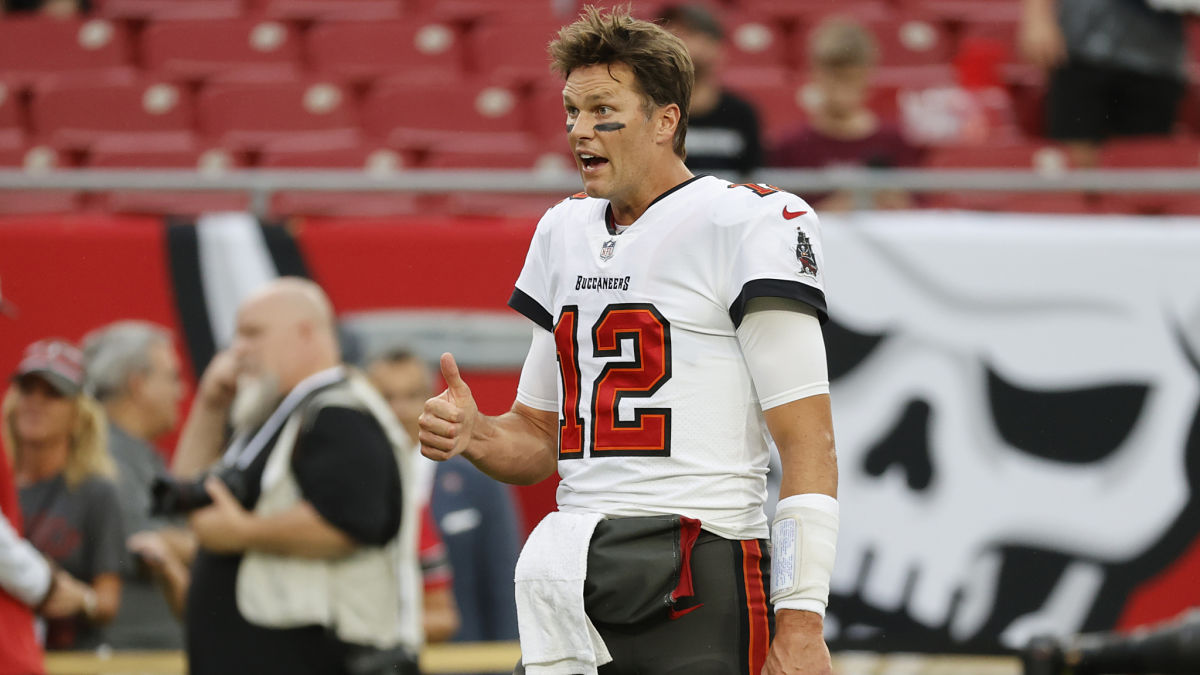 Tampa Bay Buccaneers quarterback Tom Brady