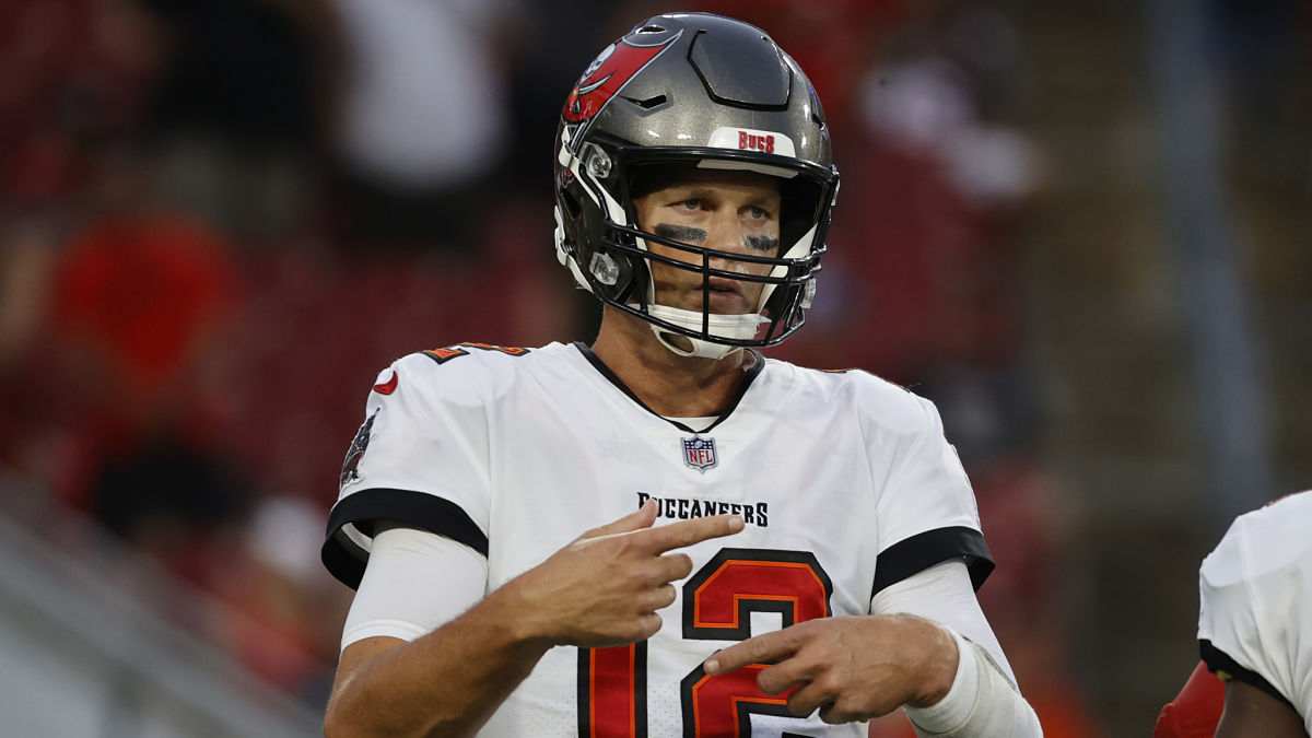Tampa Bay Buccaneers quarterback Tom Brady