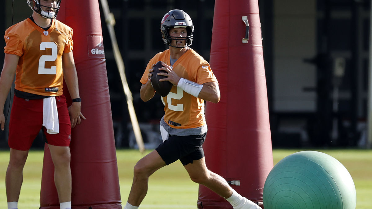 Tampa Bay Buccaneers quarterback Tom Brady