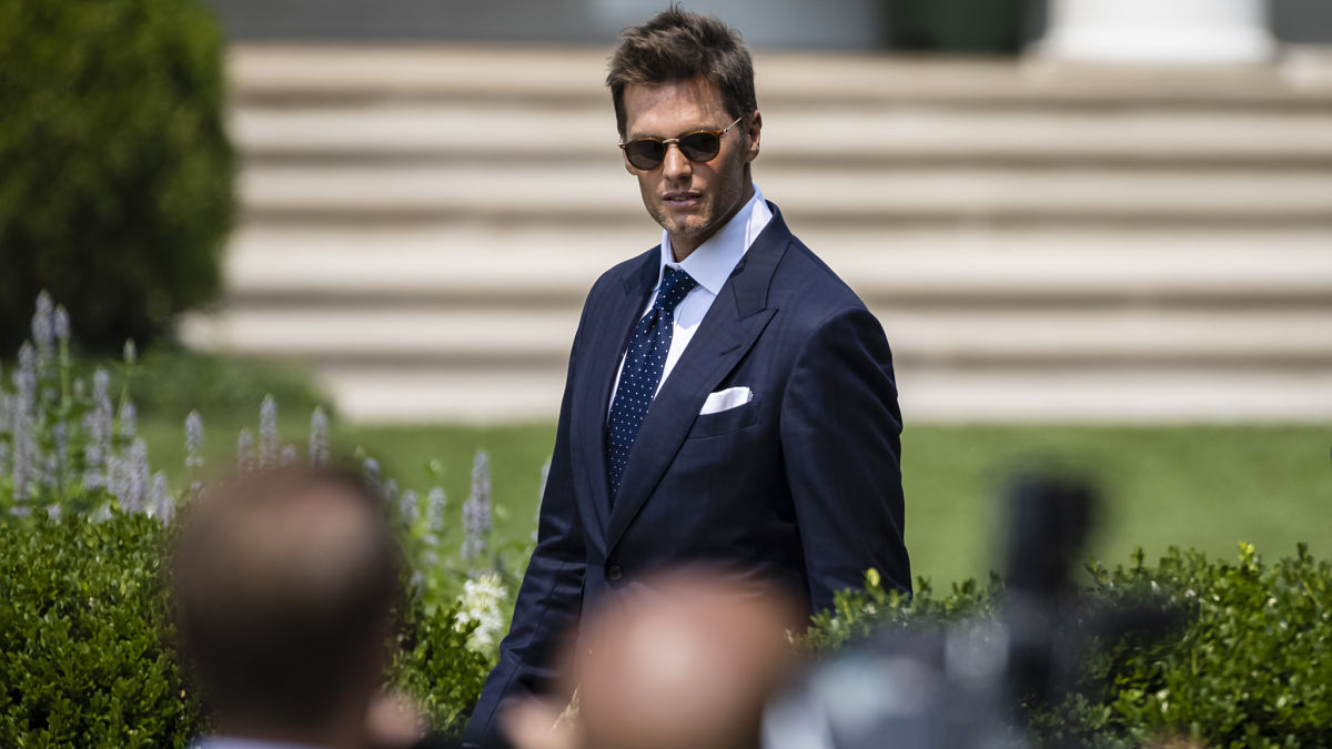 Tampa Bay Buccaneers quarterback Tom Brady