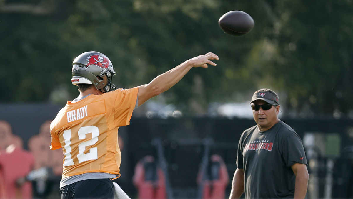 Tampa Bay Buccaneers quarterback Tom Brady