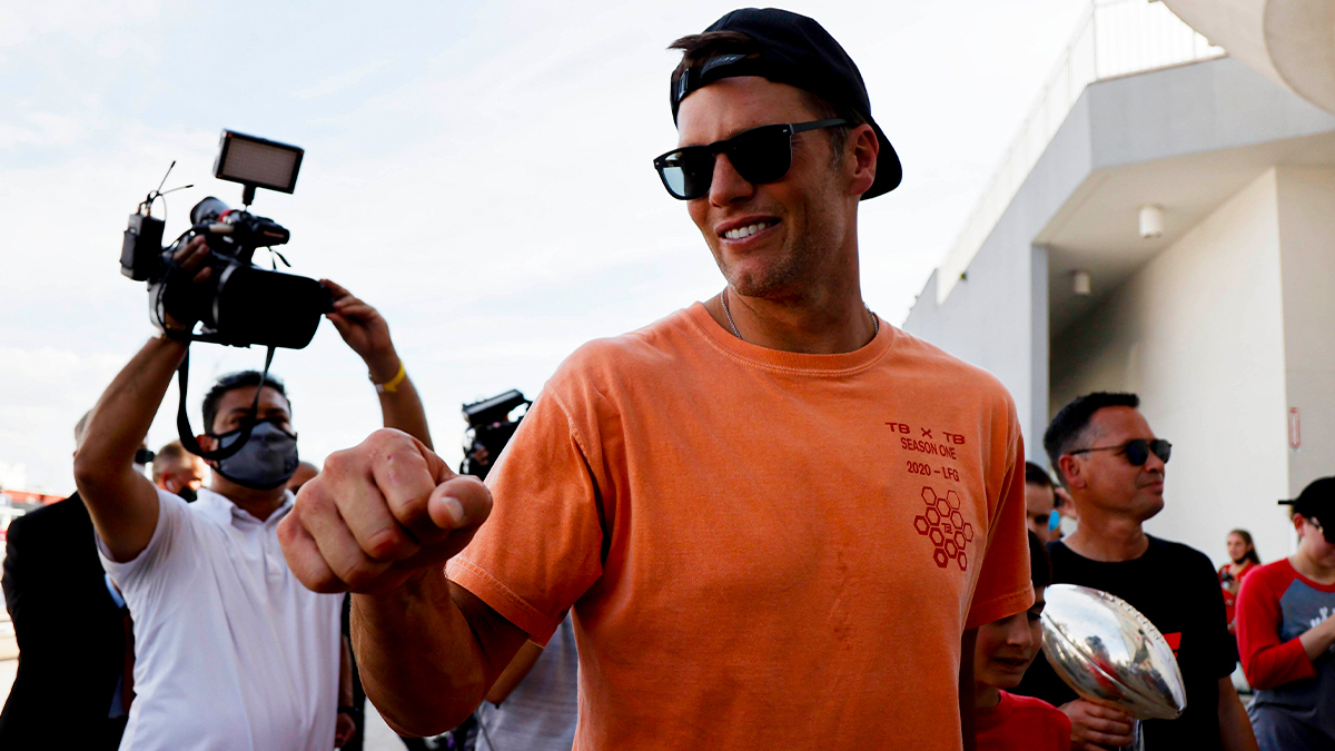 Tampa Bay Buccaneers quarterback Tom Brady