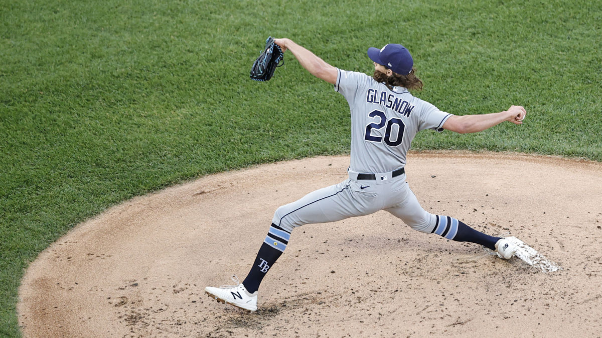 Tampa Bay Rays pitcher Tyler Glasnow