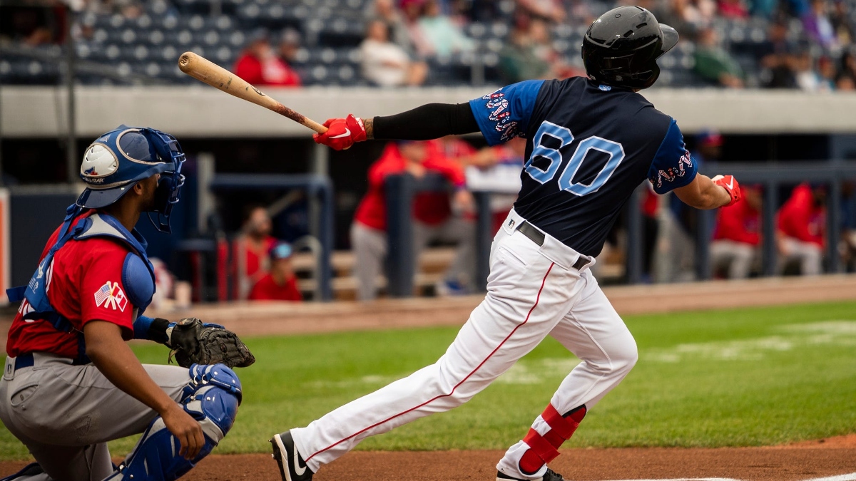 Worcester Red Sox third baseman Yairo Muñoz