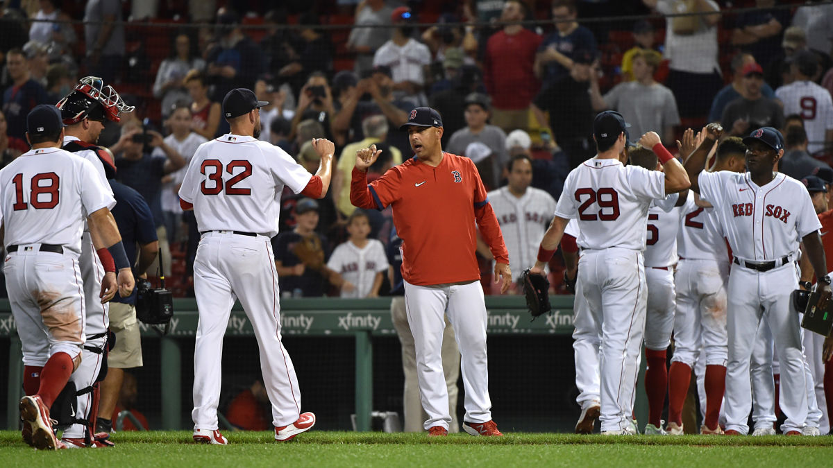 Boston Red Sox manager Alex Cora