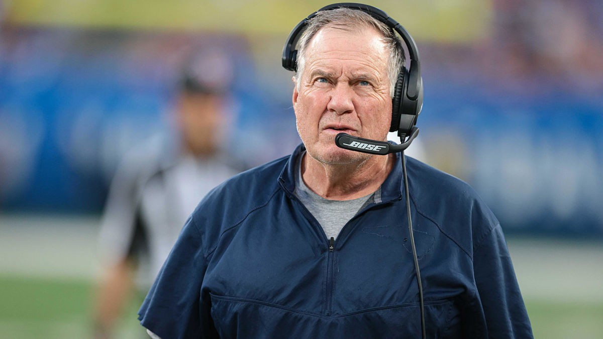 New England Patriots head coach Bill Belichick