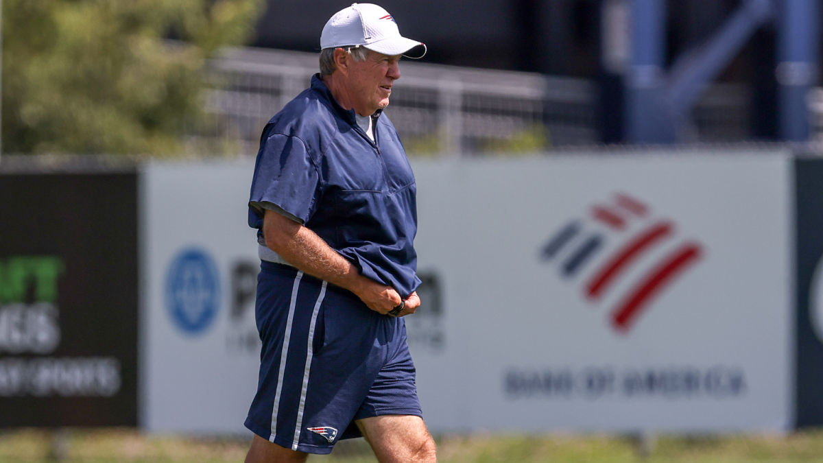 New England Patriots head coach Bill Belichick