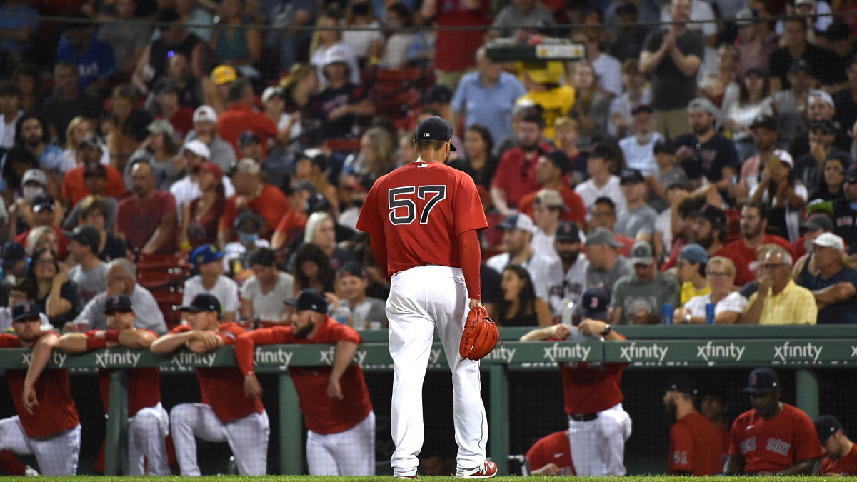 Boston Red Sox pitcher Eduardo Rodriguez