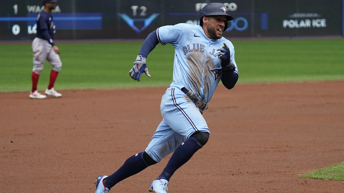 Toronto Blue Jays center fielder George Springer
