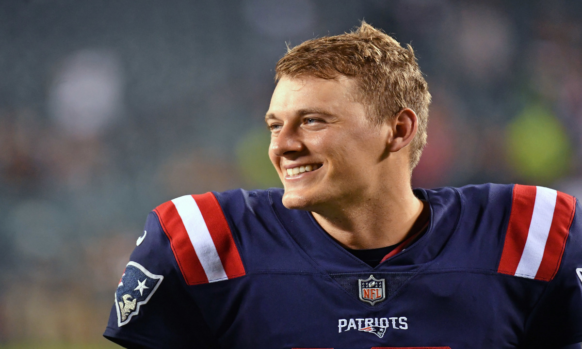 New England Patriots quarterback Mac Jones