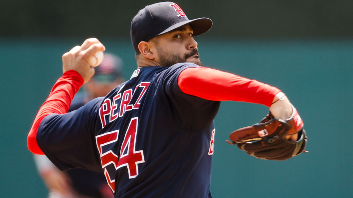 Boston Red Sox pitcher Martín Pérez