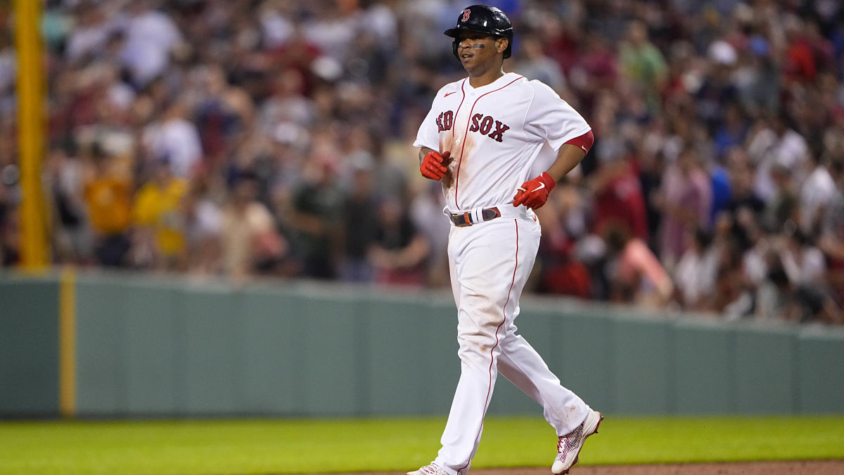 Boston Red Sox third baseman Rafael Devers