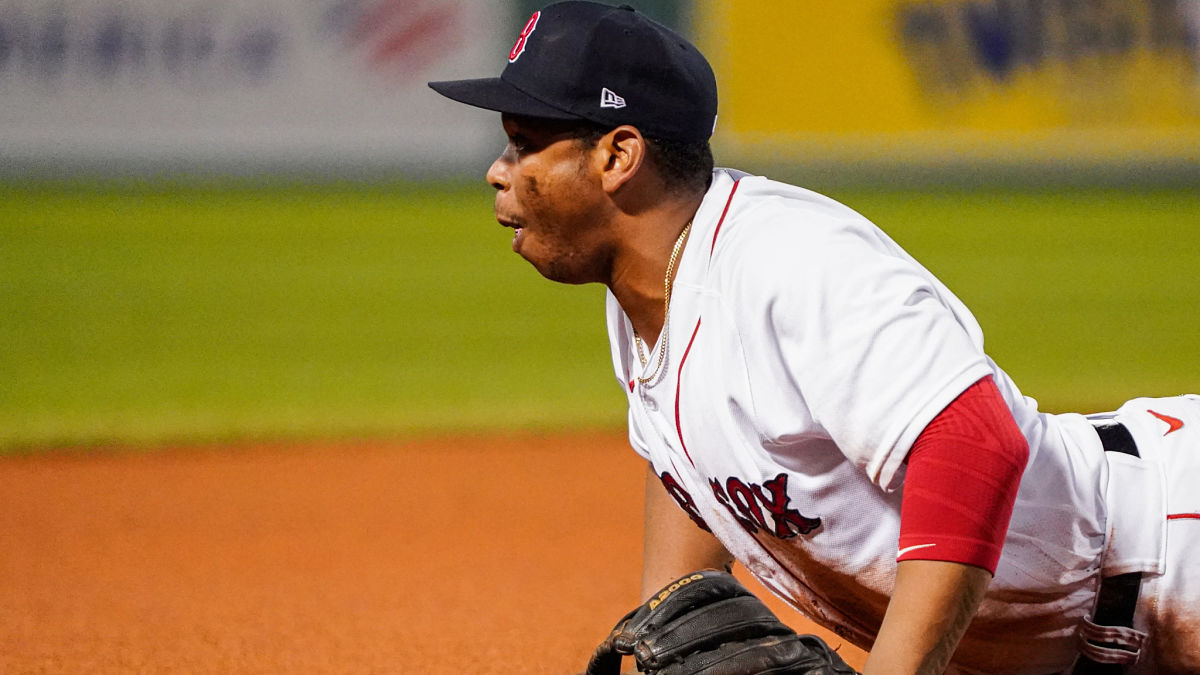 Boston Red Sox third baseman Rafael Devers