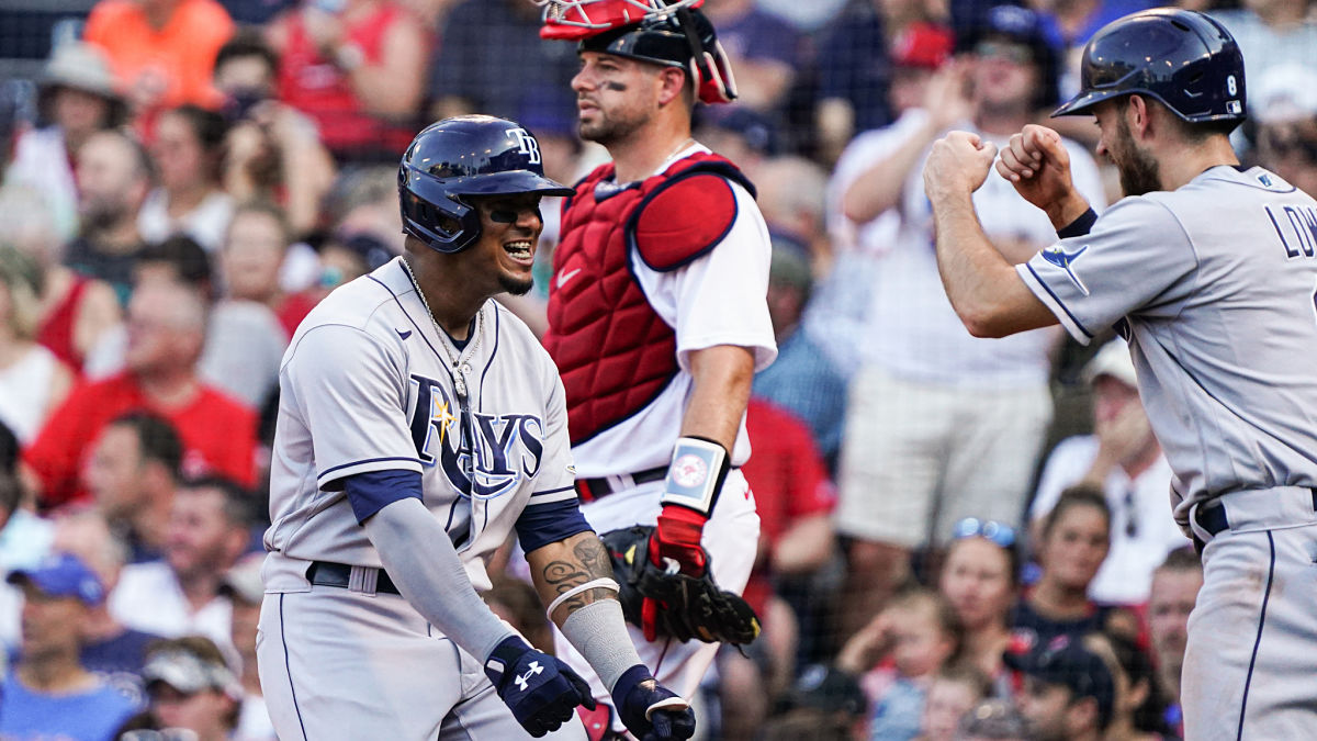 Tampa Bay Rays shortstop Wander Franco