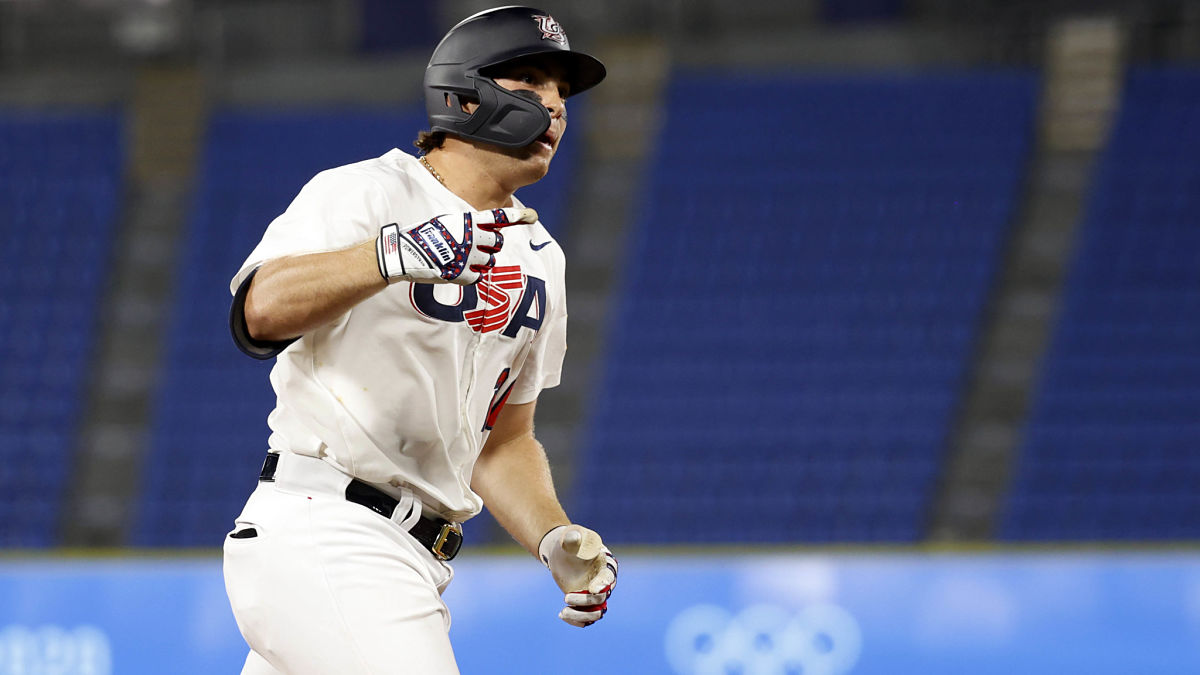 Team USA infielder Triston Casas