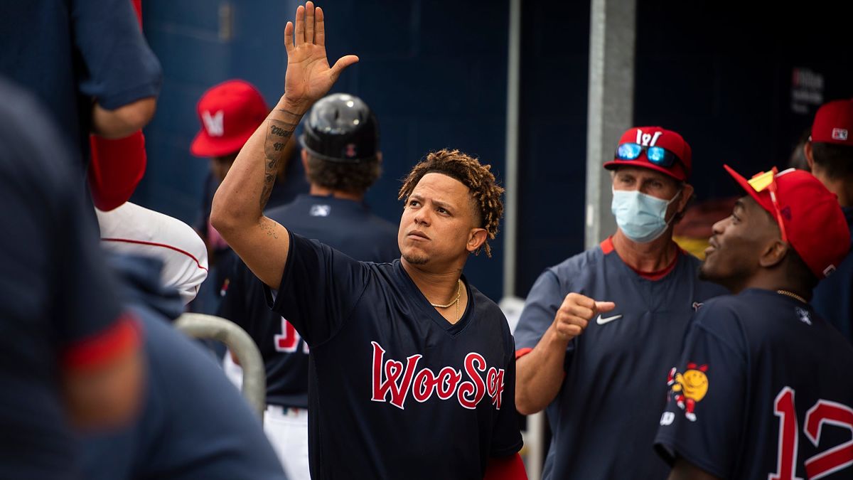 Worcester Red Sox third baseman Yairo Munoz