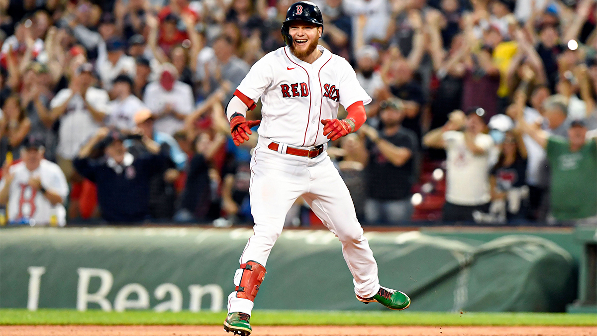 Boston Red Sox outfielder Alex Verdugo