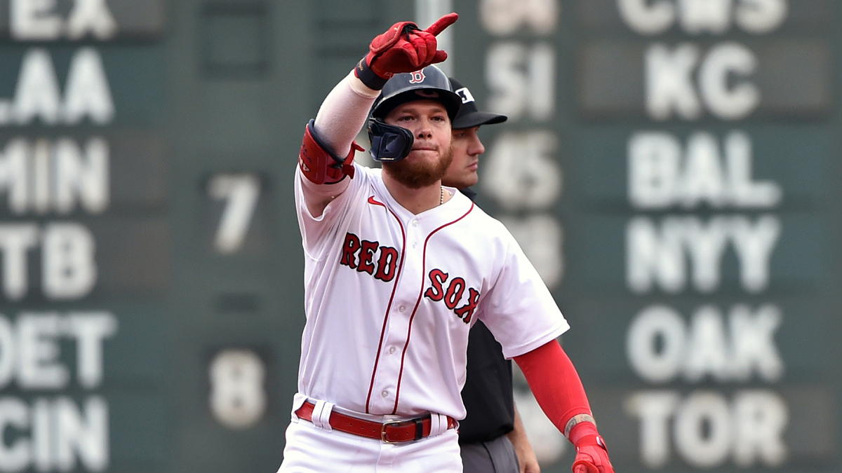 Boston Red Sox outfielder Alex Verdugo