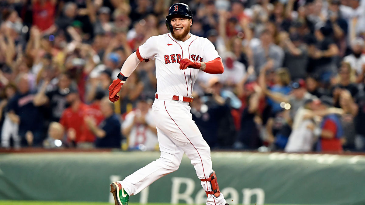 Boston Red Sox outfielder Alex Verdugo
