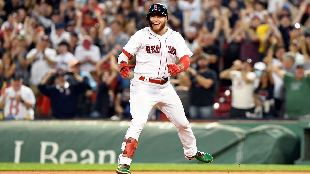 Boston Red Sox outfielder Alex Verdugo