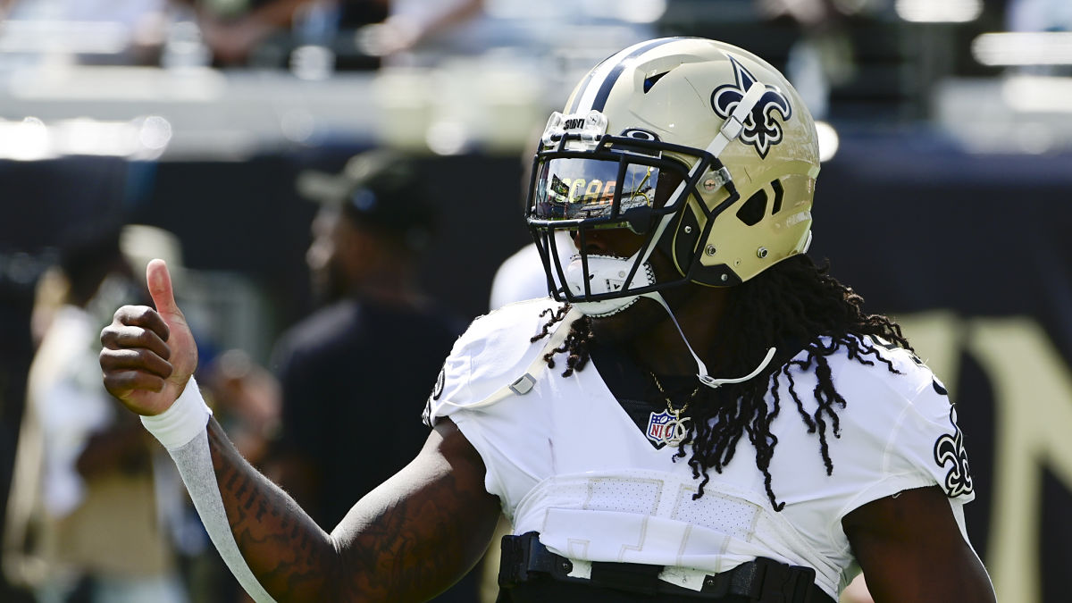 New Orleans Saints running back Alvin Kamara