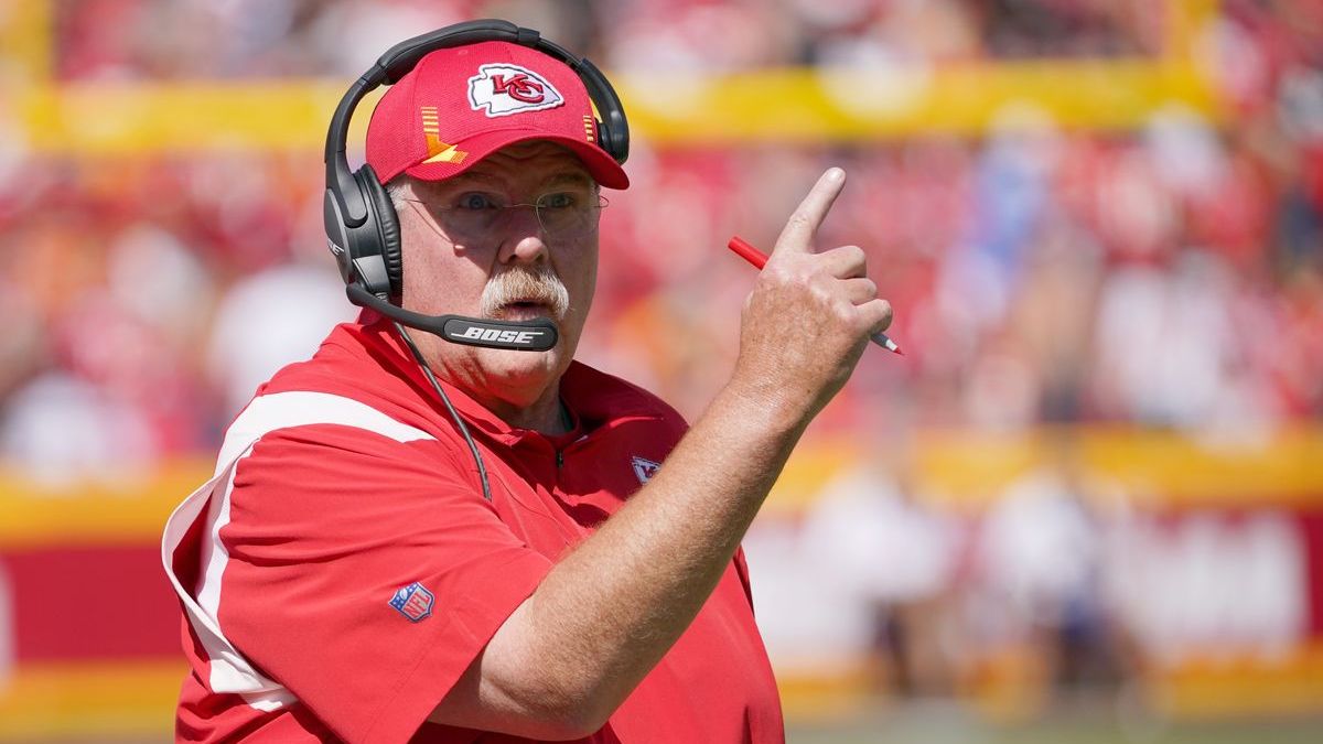 Kansas City Chiefs coach Andy Reid