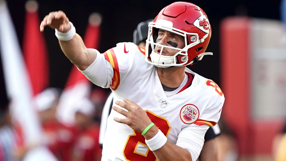 Kansas City Chiefs quarterback Anthony Gordon