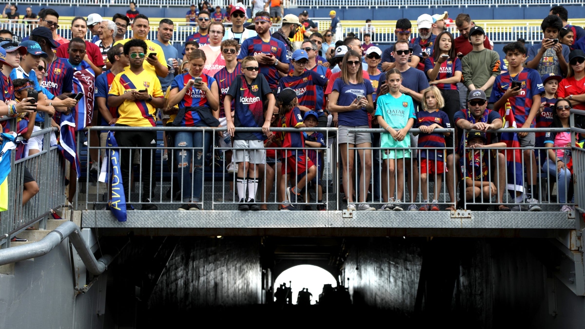 FC Barcelona fans