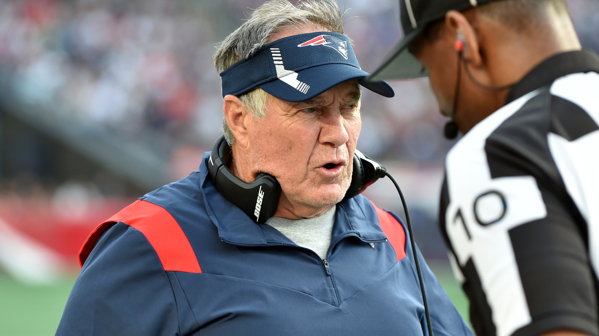 New England Patriots head coach Bill Belichick