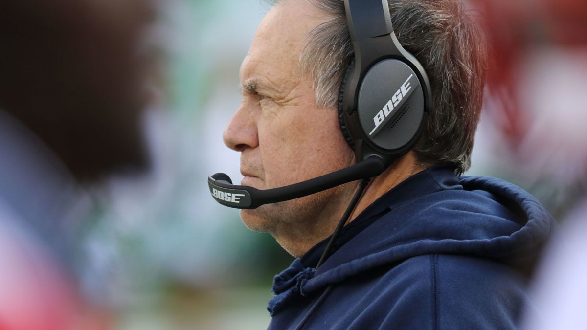 New England Patriots head coach Bill Belichick