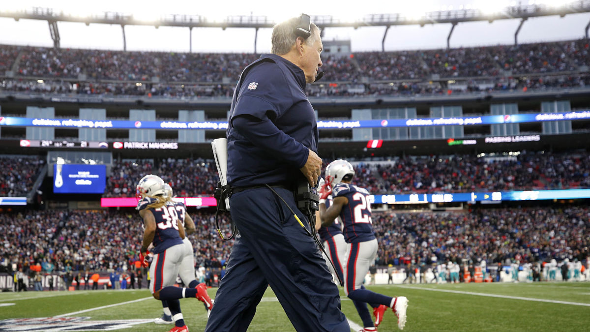 New England Patriots coach Bill Belichick