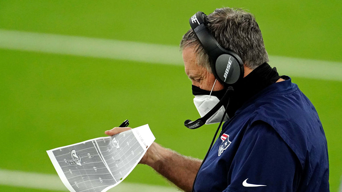 New England Patriots head coach Bill Belichick
