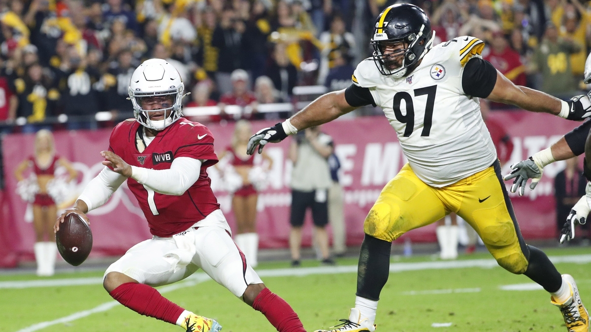 Arizona Cardinals quarterback Kyler Murray, Pittsburgh Steelers defensive tackle Cam Heyward