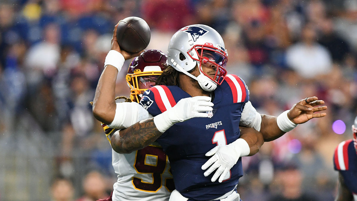 Former New England Patriots quarterback Cam Newton
