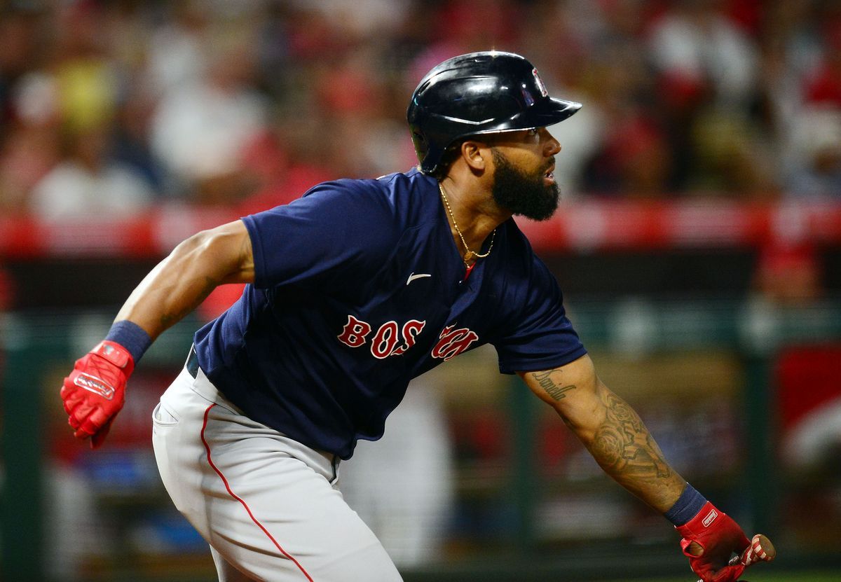 Boston Red Sox utility player Danny Santana