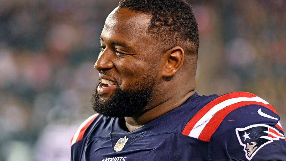 New England Patriots defensive tackle Davon Godchaux