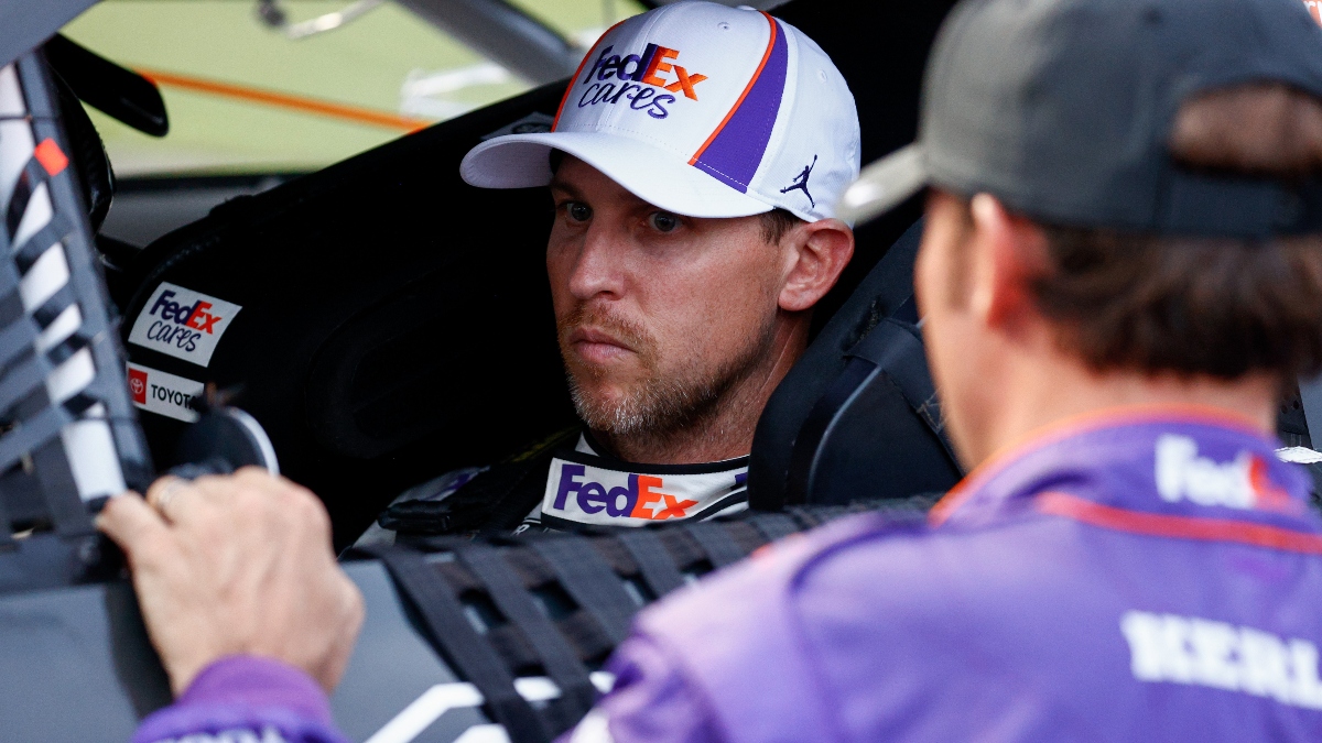 NASCAR driver Denny Hamlin