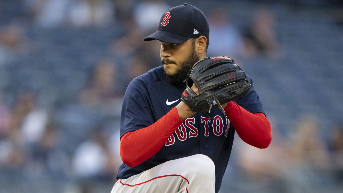 Boston Red Sox pitcher Eduardo Rodriguez