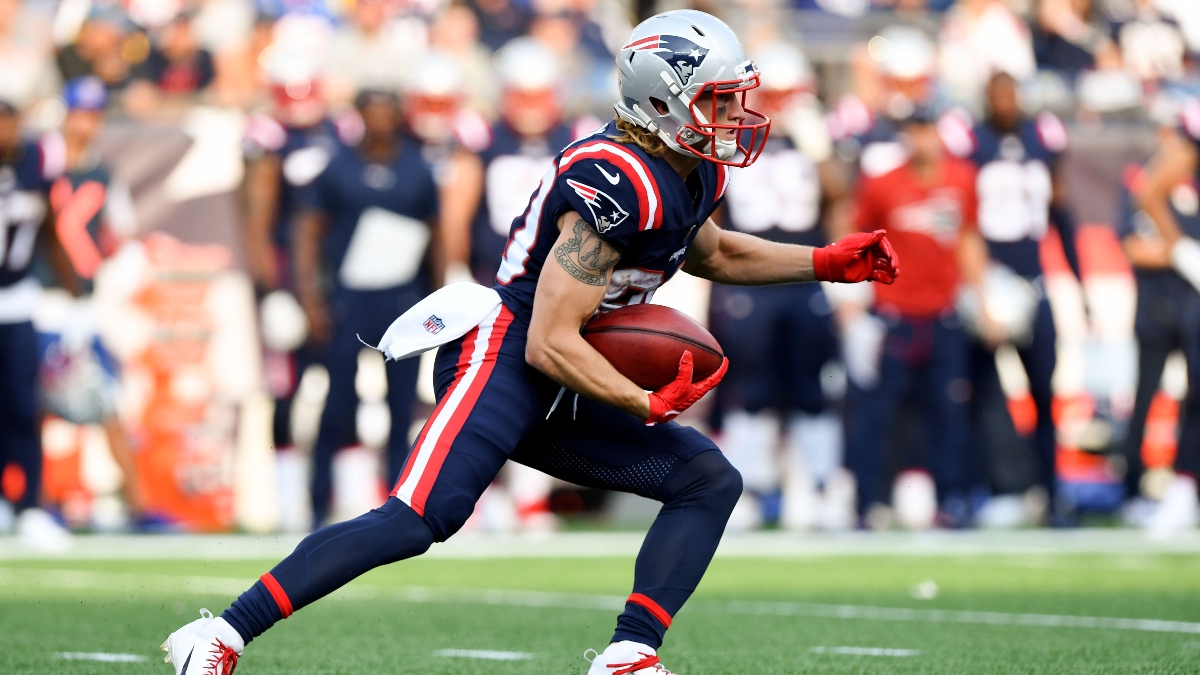 New England Patriots wide receiver Gunner Olszewski