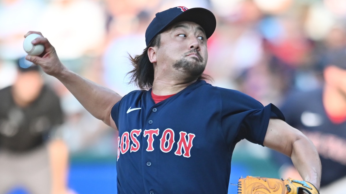 Boston Red Sox Pitcher Hiroazu Sawamura