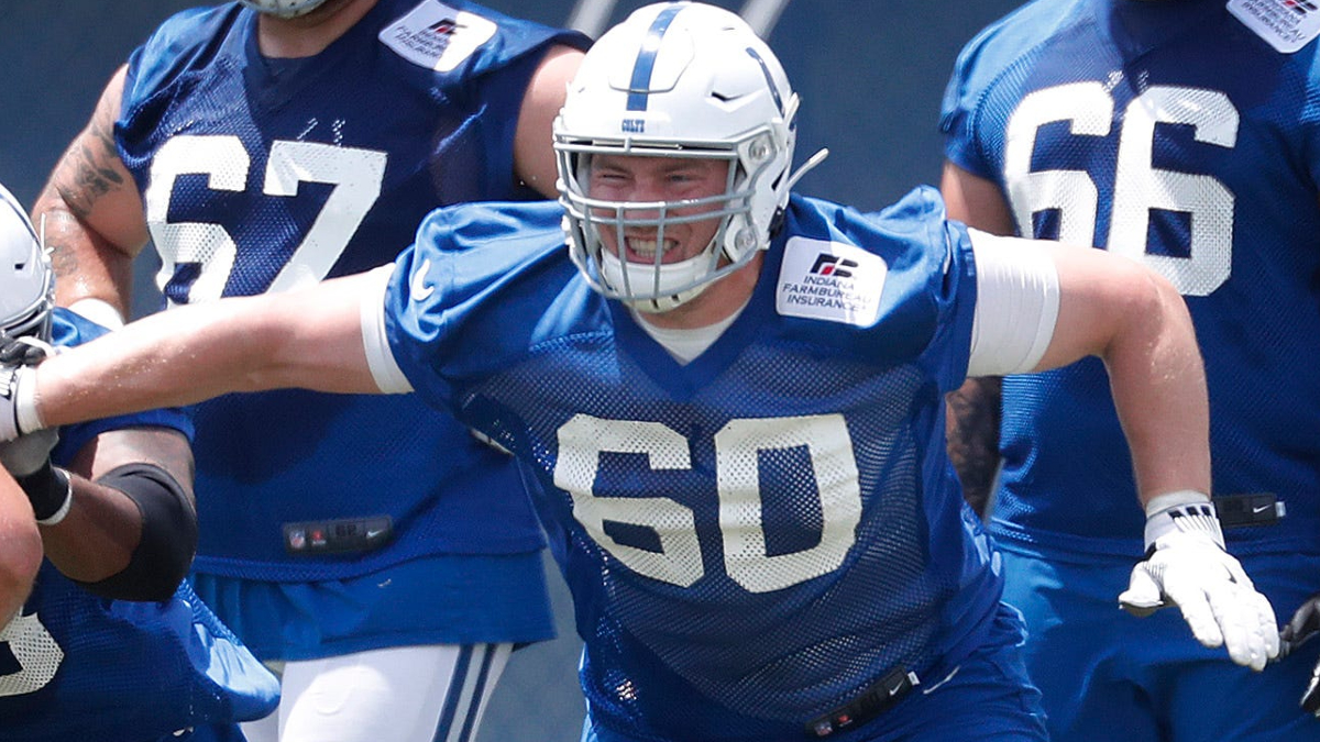 Indianapolis Colts guard Jake Eldrenkamp