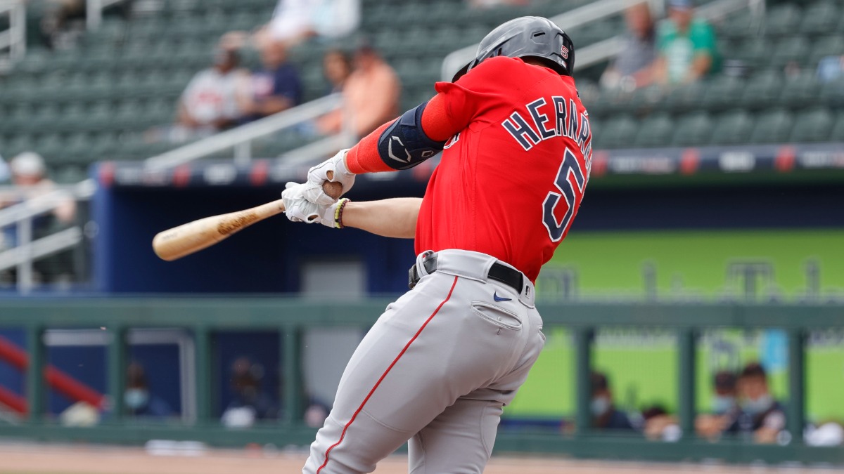 Boston Red Sox Outfielder Kike Hernandez