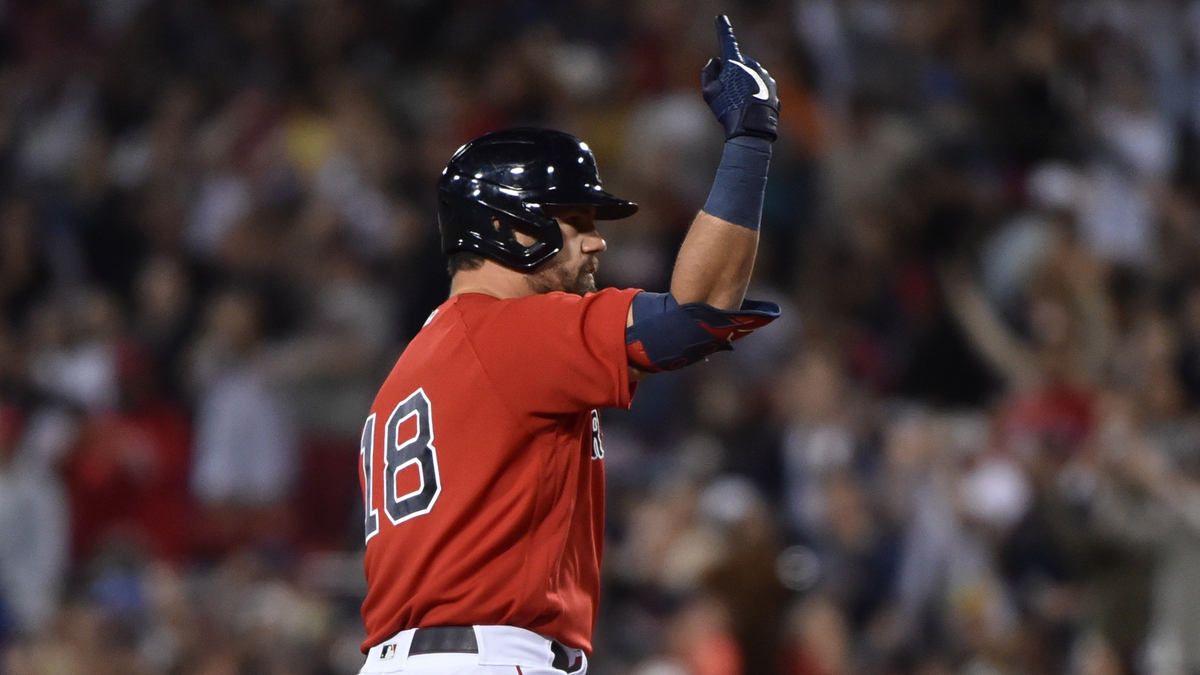Boston Red Sox Left Fielder Kyle Schwarber